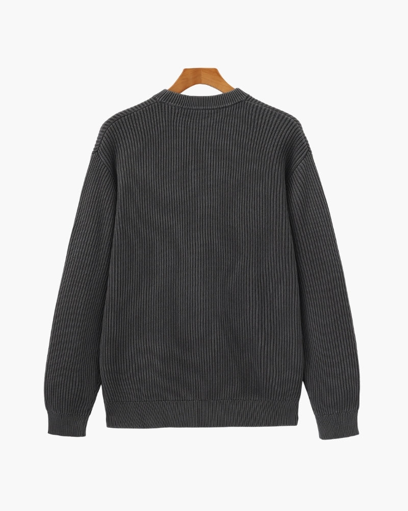 Rib Knit Crewneck