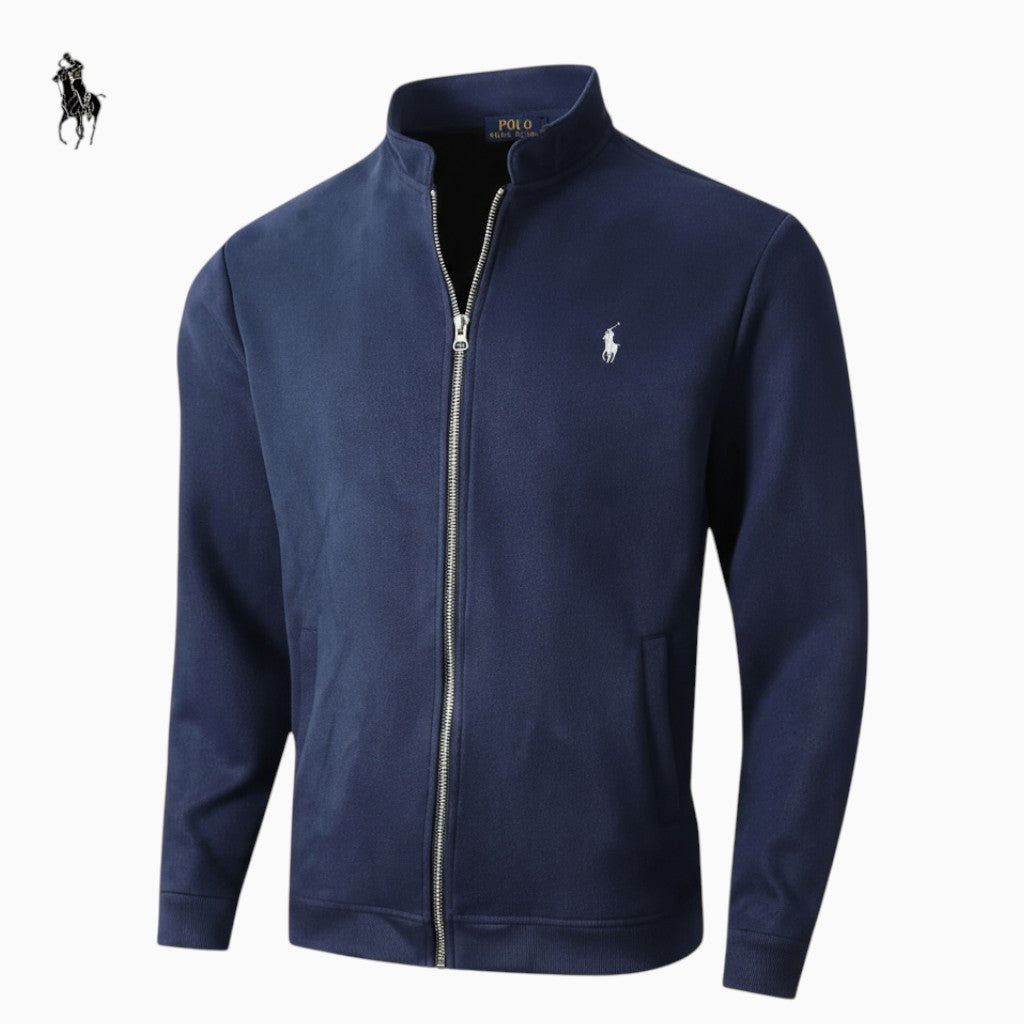 Velmor™ | Suede Zip Jacket