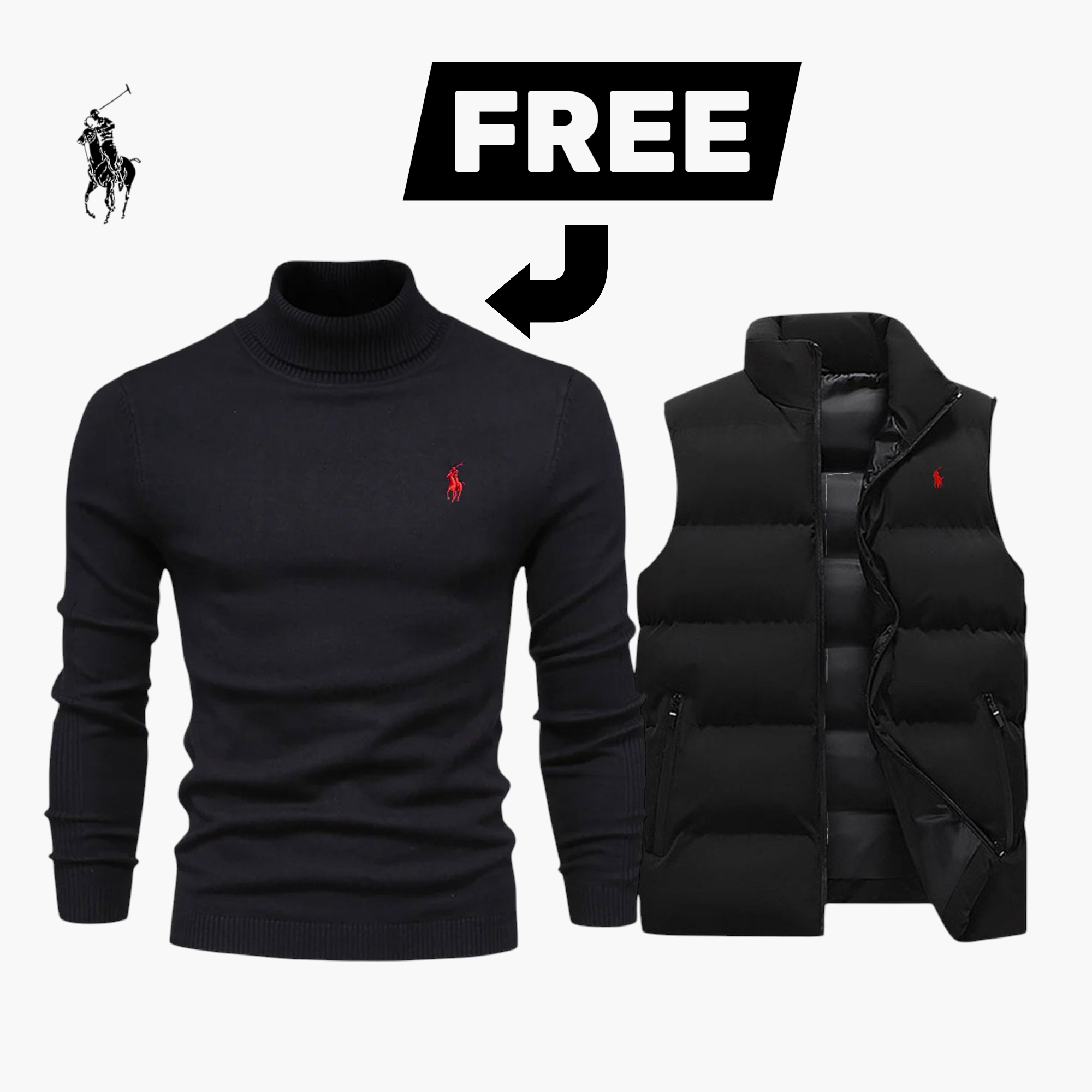 Arden RL™ | Knit Gilet + Free Sweater – Clearance Sale